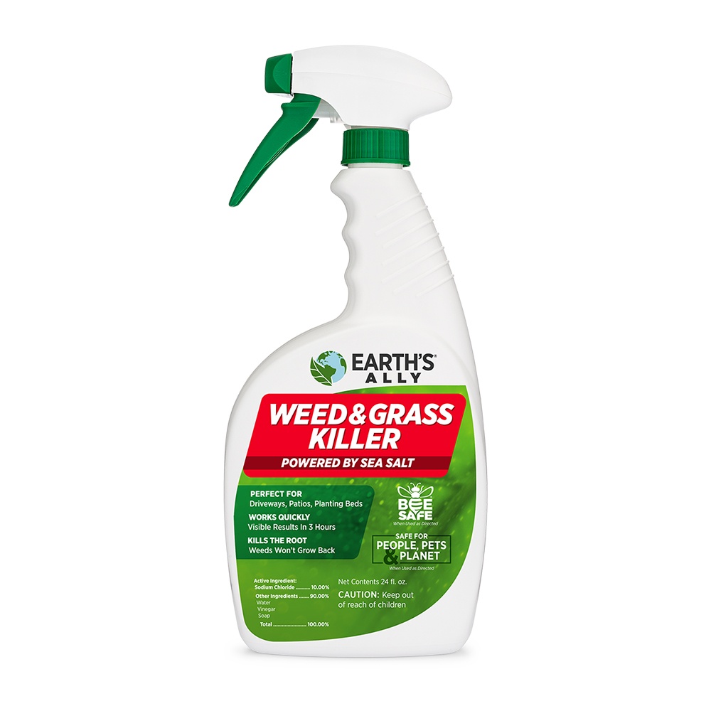 Natural Grass Weed Killer 24 Fl Oz Ready To Use Earth S Ally