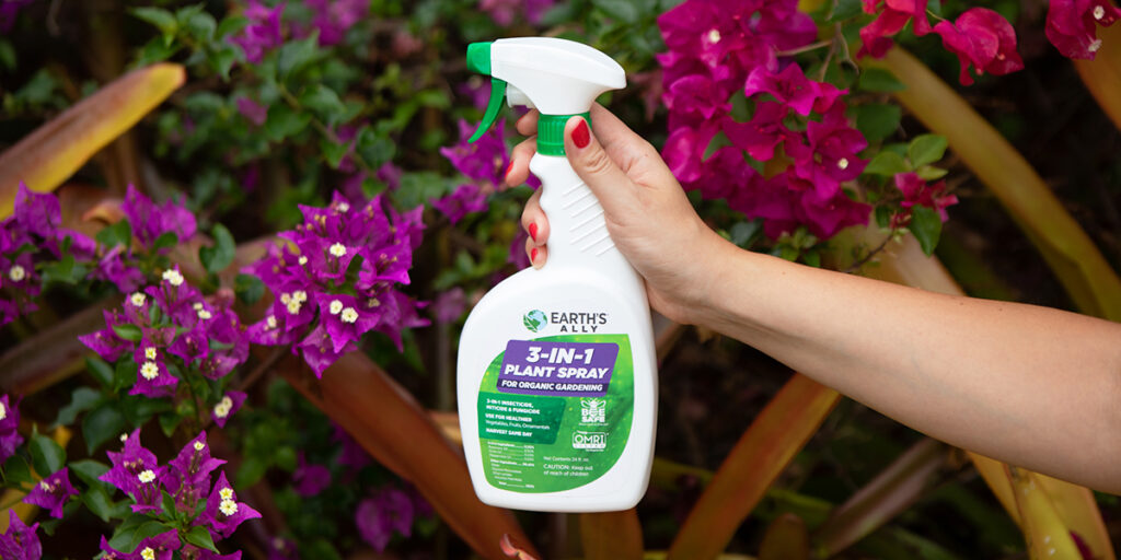 Earth's Ally 3-in-1 Plant Spray Ready-to-Use Spray Bottle